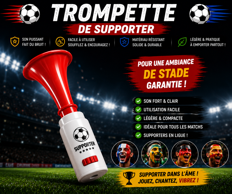 Trompette de supporter