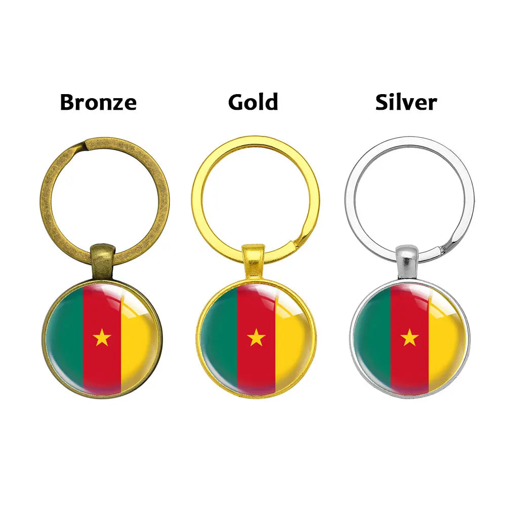 Porte-clés Drapeaux du Monde