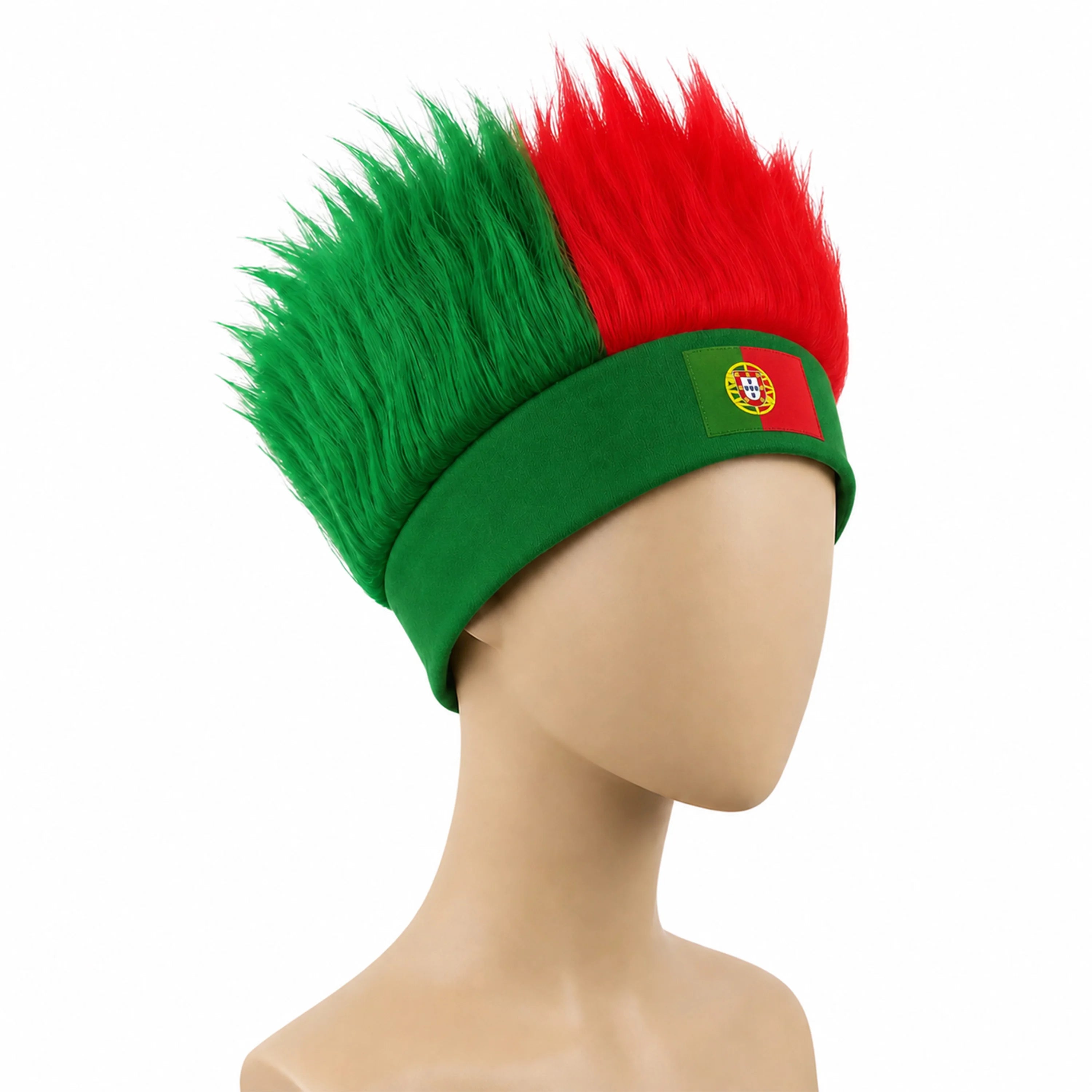 Perruque Supporter Coupe du Monde 🌍⚽
