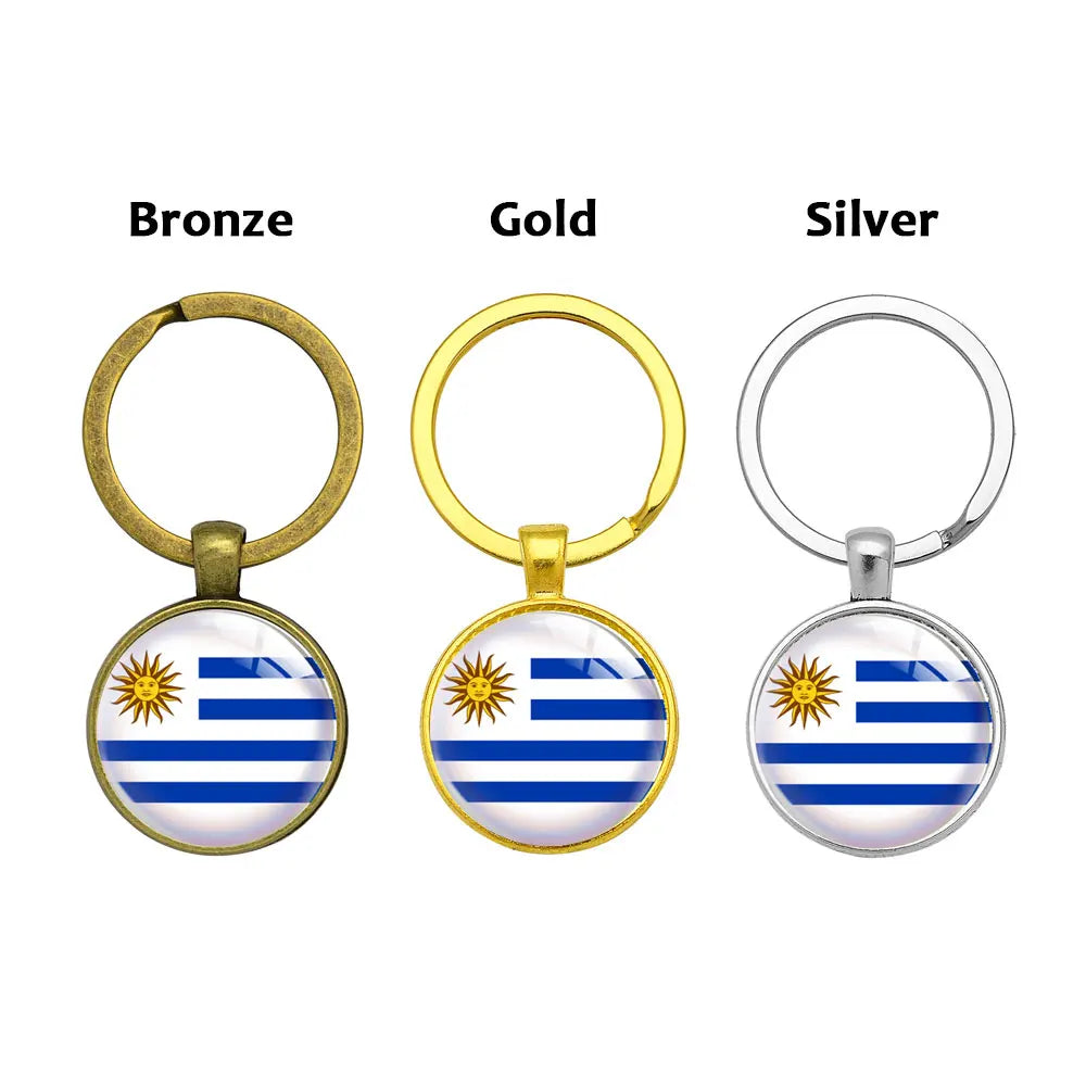 Porte-clés Drapeaux du Monde