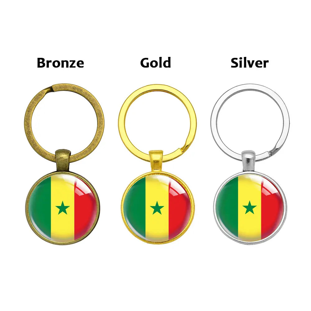 Porte-clés Drapeaux du Monde