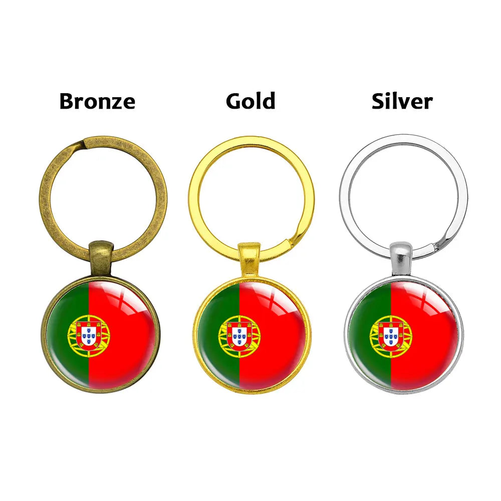 Porte-clés Drapeaux du Monde