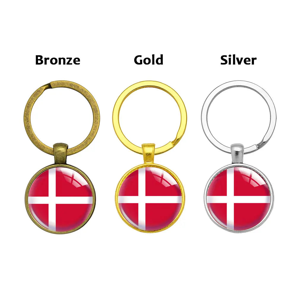 Porte-clés Drapeaux du Monde