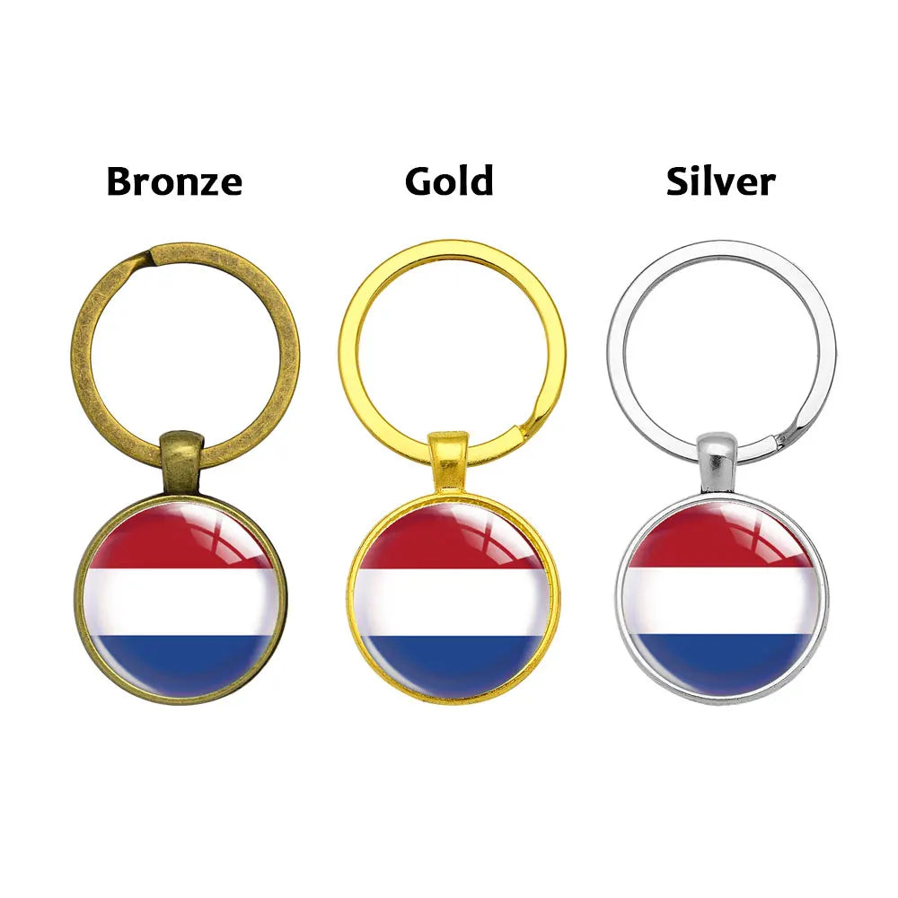 Porte-clés Drapeaux du Monde