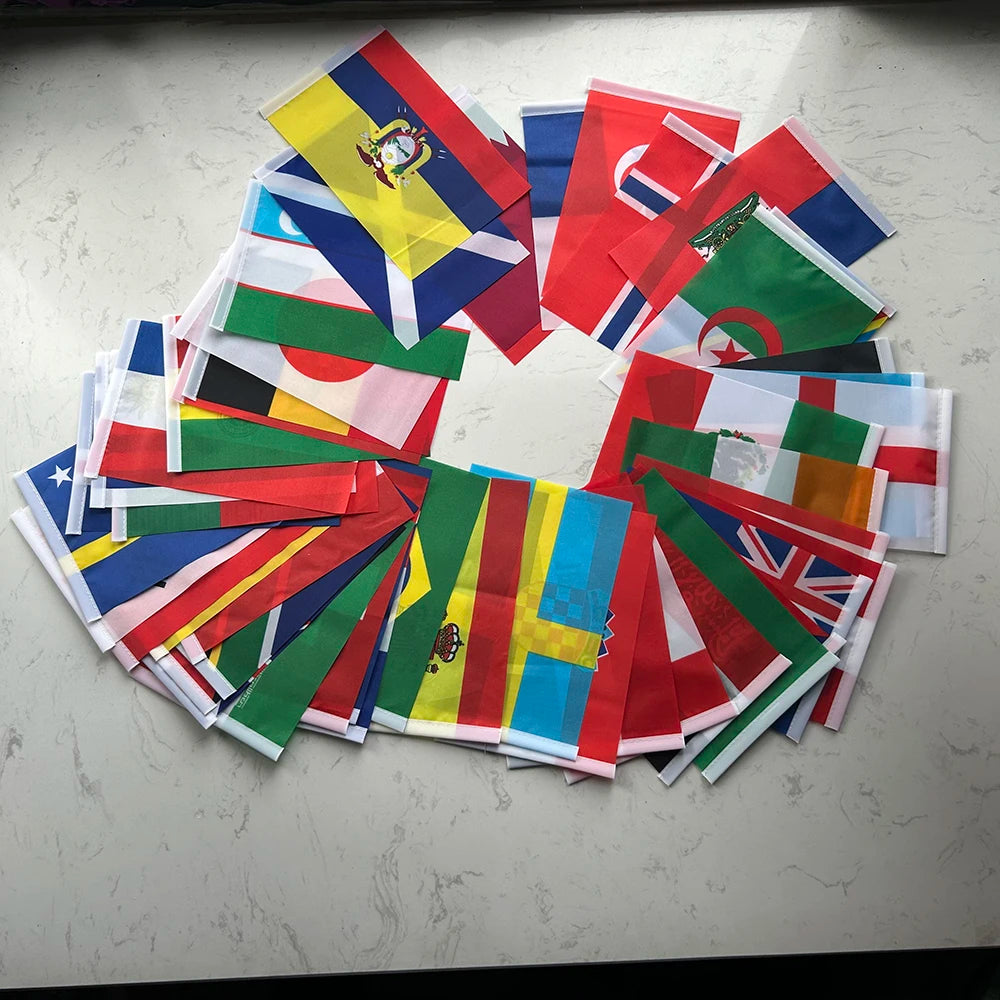 Pack 48 Drapeaux du Monde
