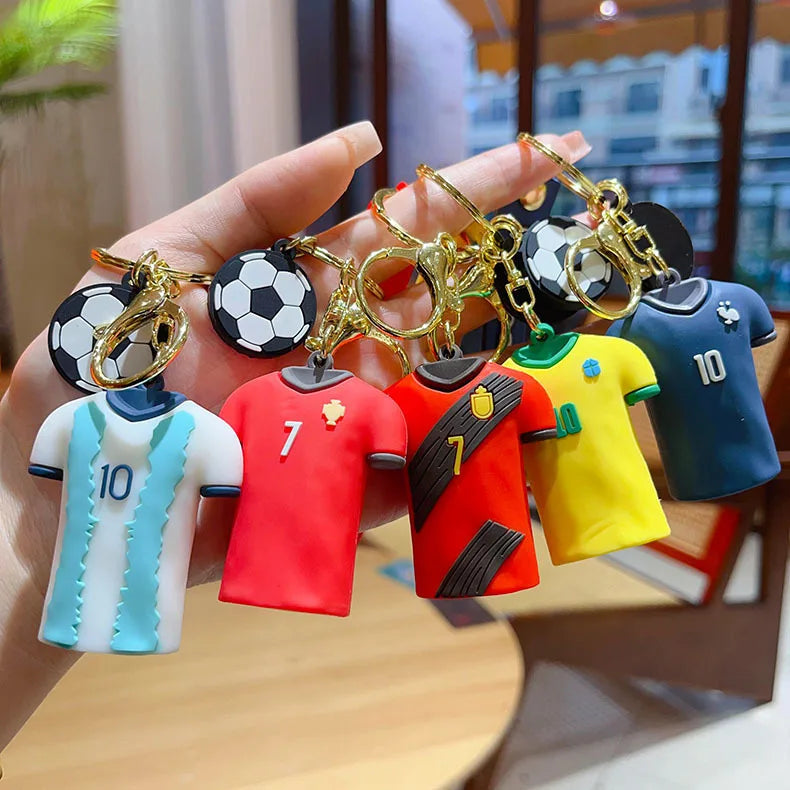 Football Jersey Keychain ⚽🔑