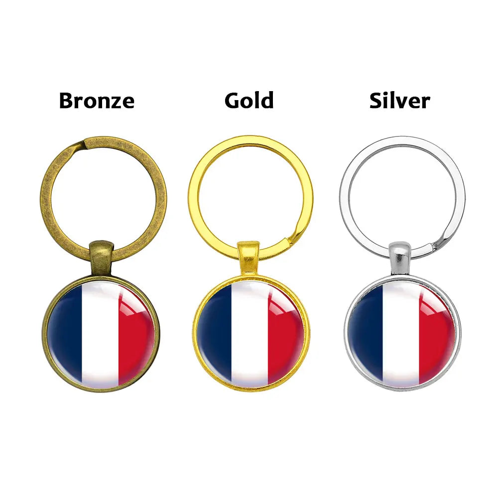 Porte-clés Drapeaux du Monde