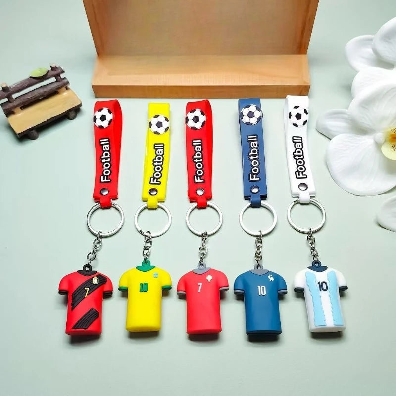 Football Jersey Keychain ⚽🔑