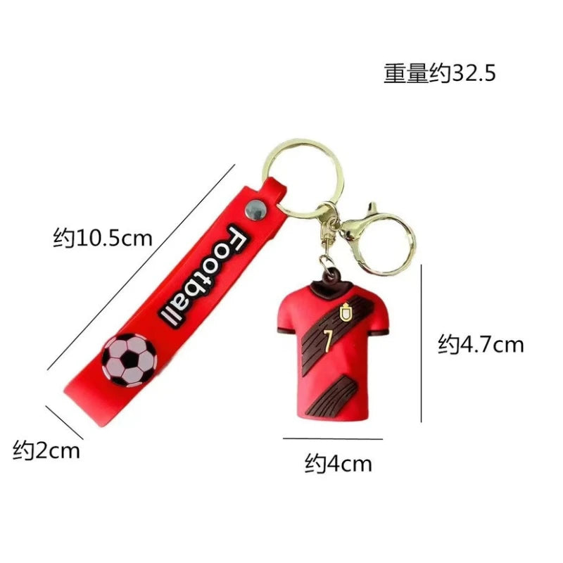 Football Jersey Keychain ⚽🔑