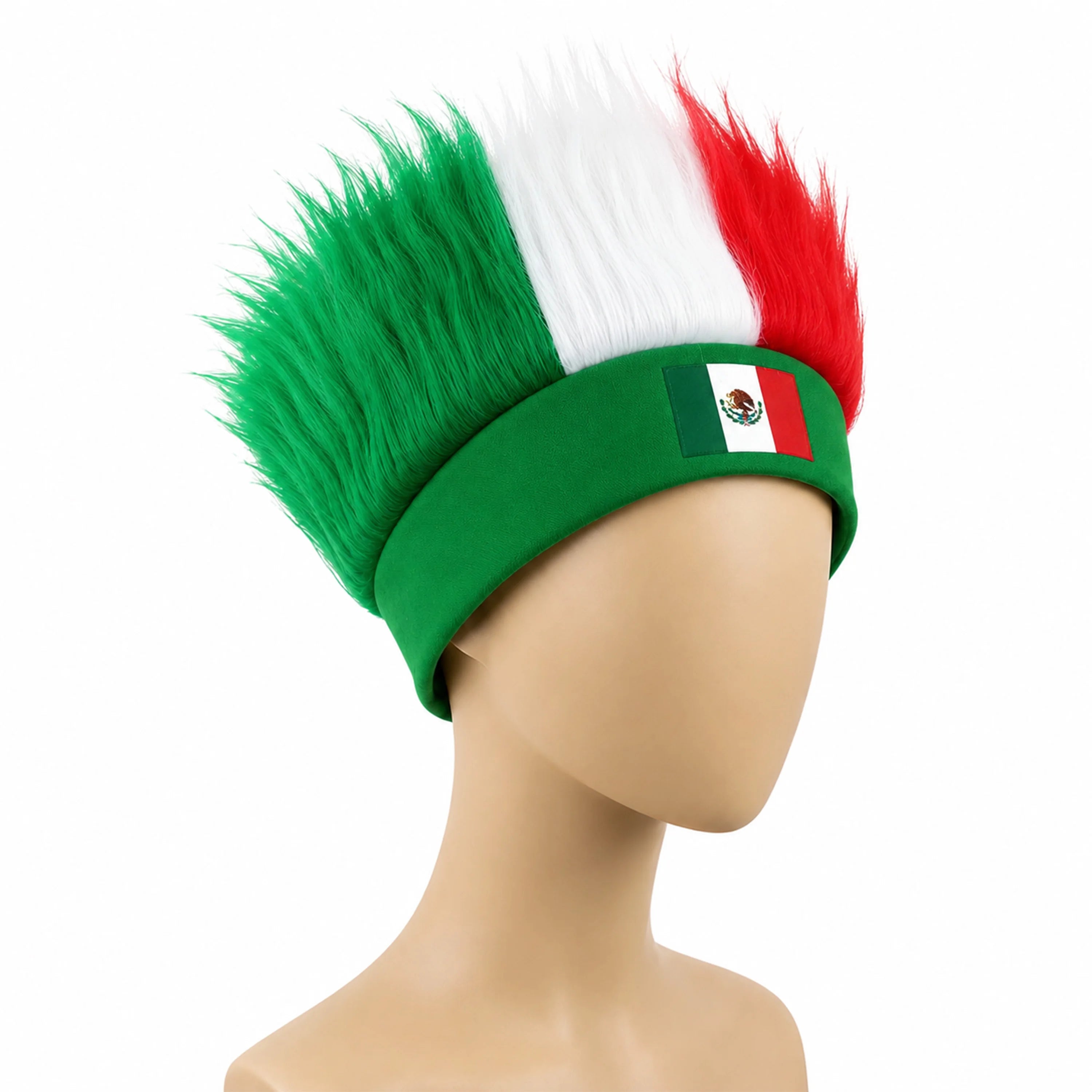 Perruque Supporter Coupe du Monde 🌍⚽