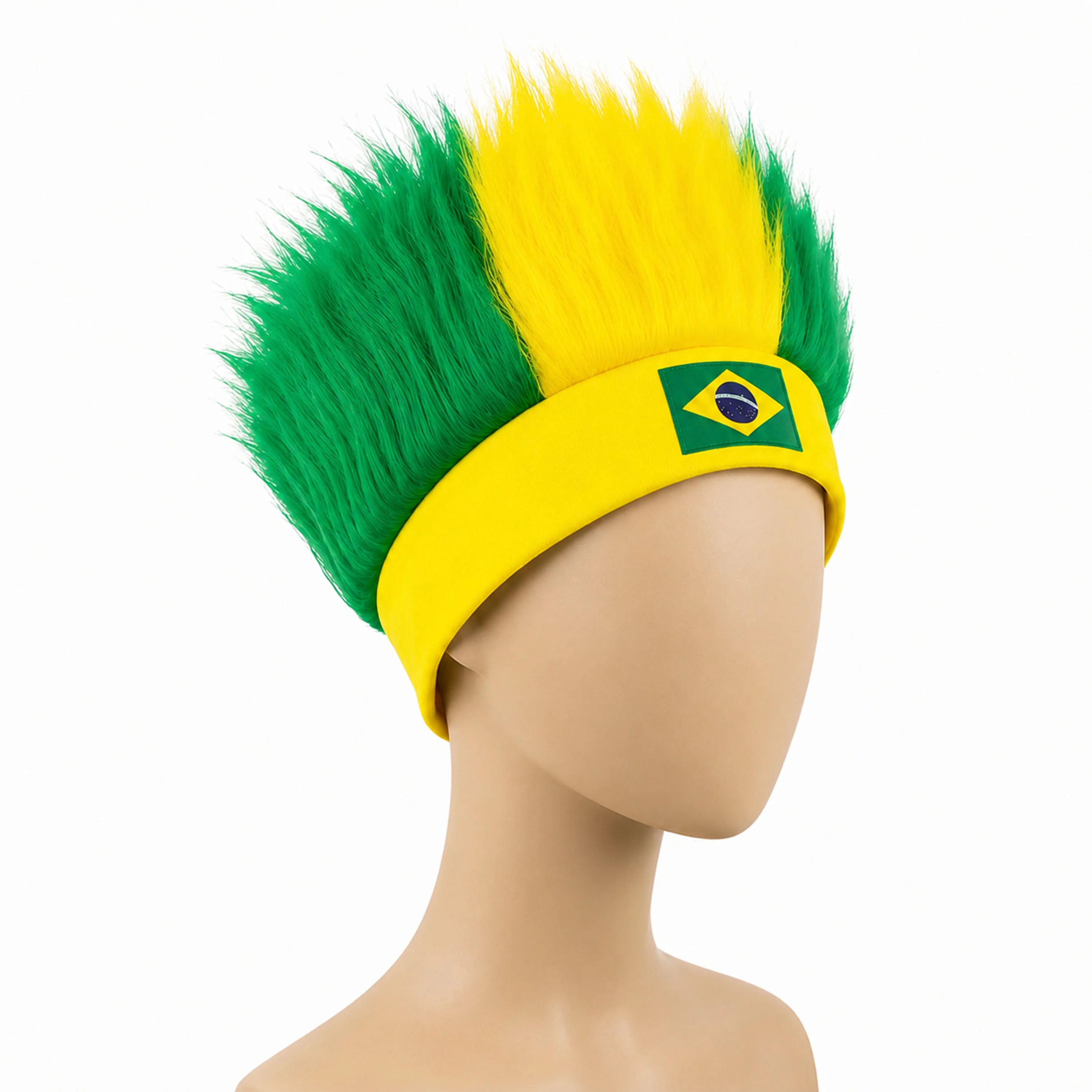 Perruque Supporter Coupe du Monde 🌍⚽