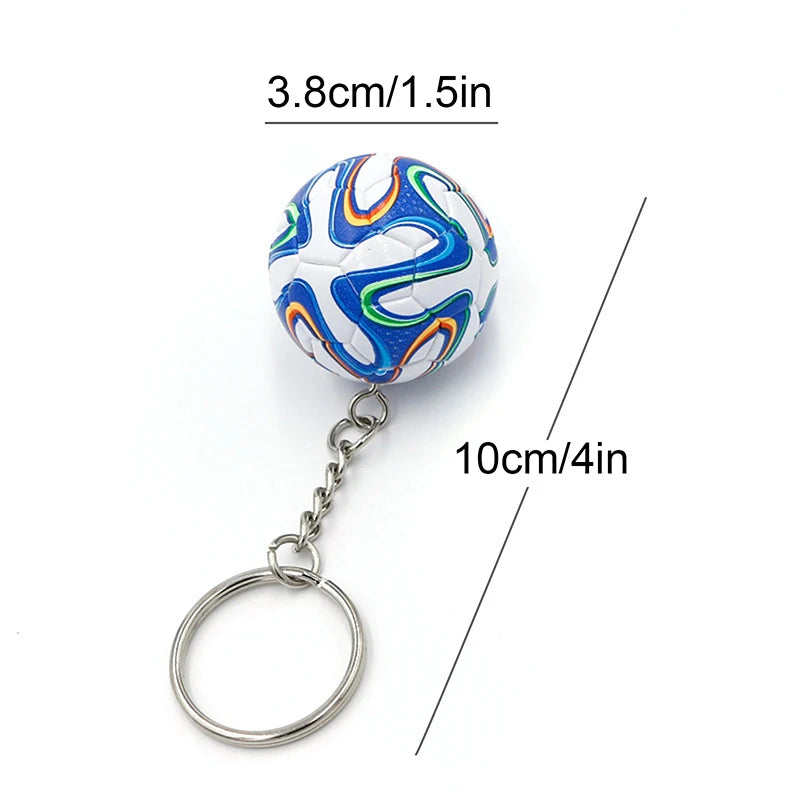 3D Football Keychain ⚽🔑