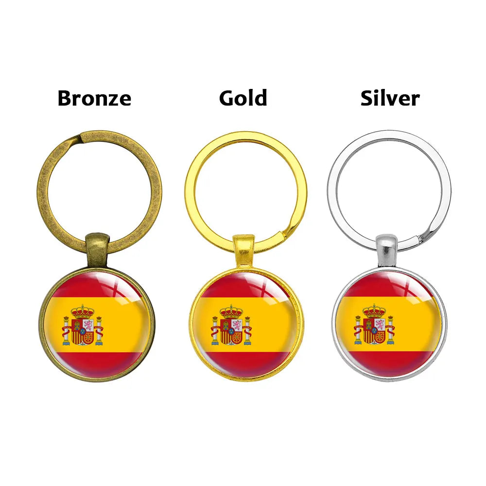 Porte-clés Drapeaux du Monde