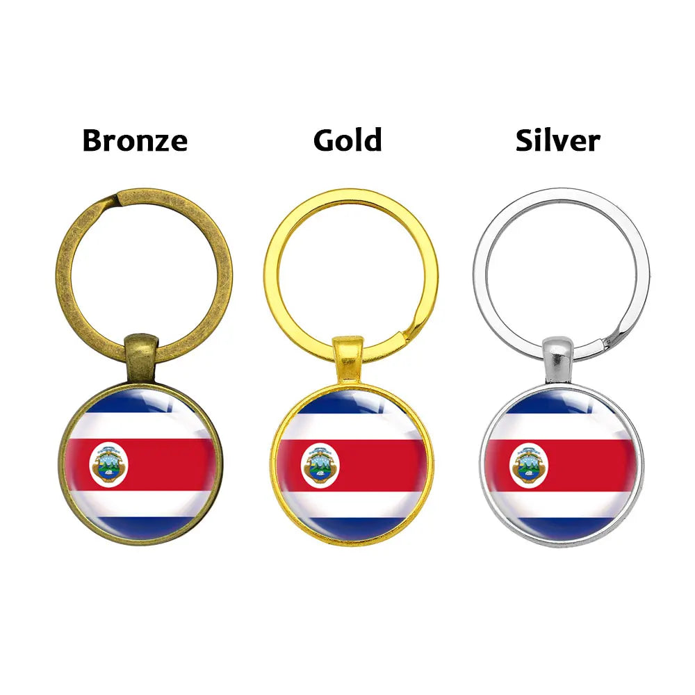 Porte-clés Drapeaux du Monde