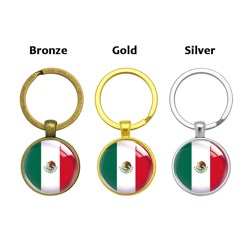 Porte-clés Drapeaux du Monde